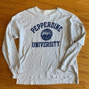 Pepperdine University“League” brand long sleeve T
